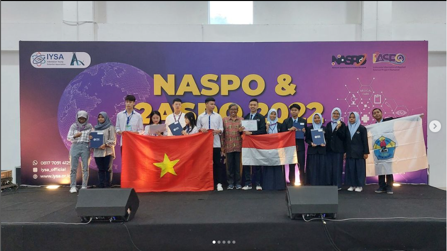 Indonesia International Applied Science Project Olympiad (I2ASPO) 2022 - GOLD MEDAL Kategori Bidang â€œWaste Treatmentâ€