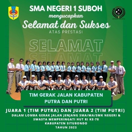 Lomba Gerak Jalan Kabupaten Situbondo