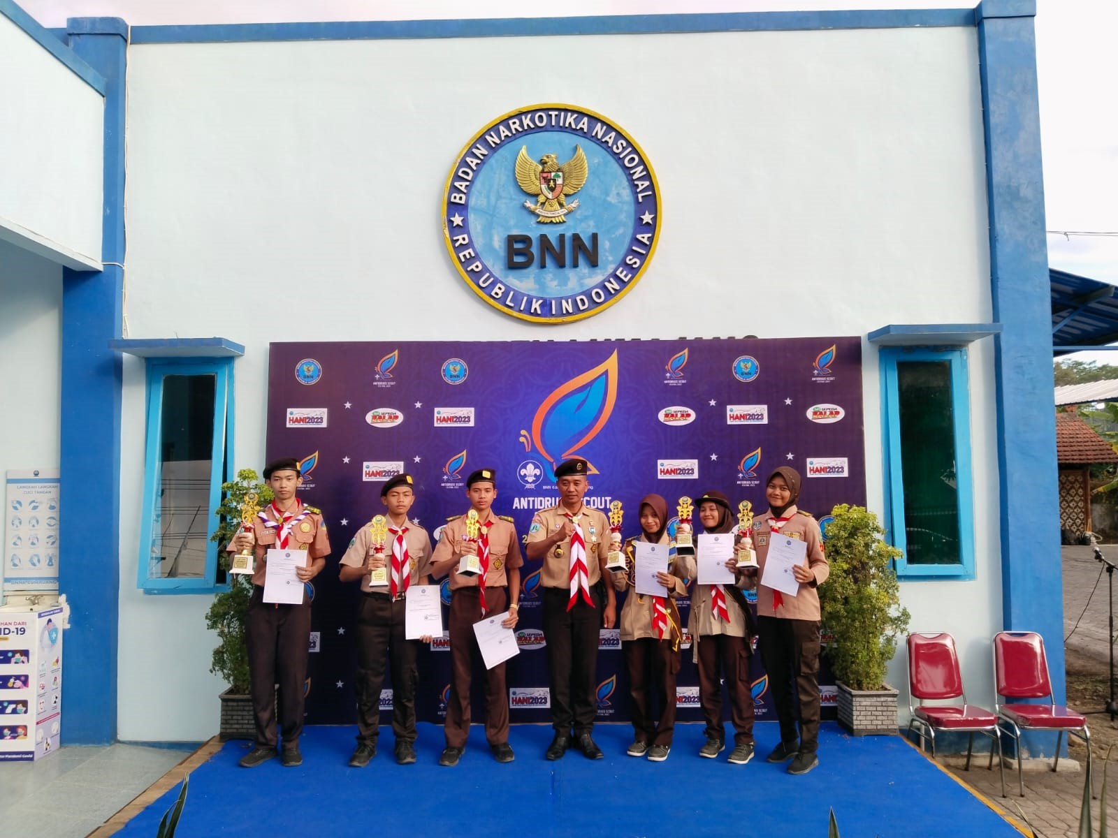 Juara 3 Olimpiade Scout Anti Drugs BNN Kabupaten Lumajang 2023