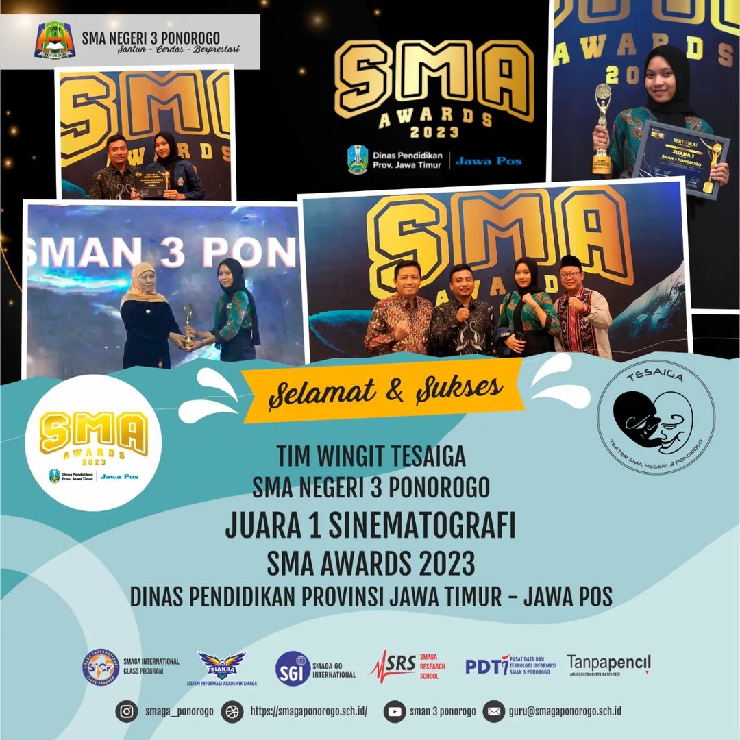 JUARA 1 JAWA POS SMA AWARD 2023