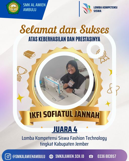 LOMBA KOMPETISI SISWA FASHION TECHNOLOGY