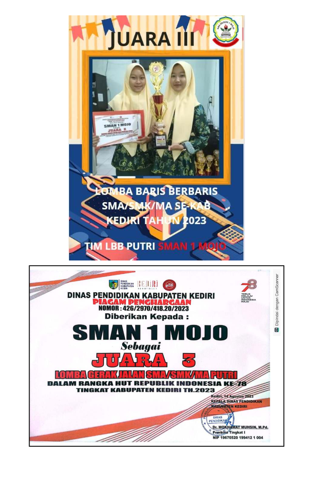 LOMBA GERAK JALAN SMA/SMK/MA PUTRI