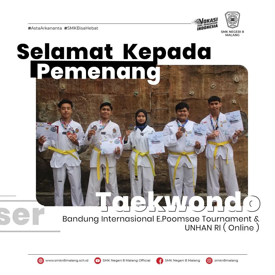 PEMENANG TAEKWONDO KATEGORI WANITA