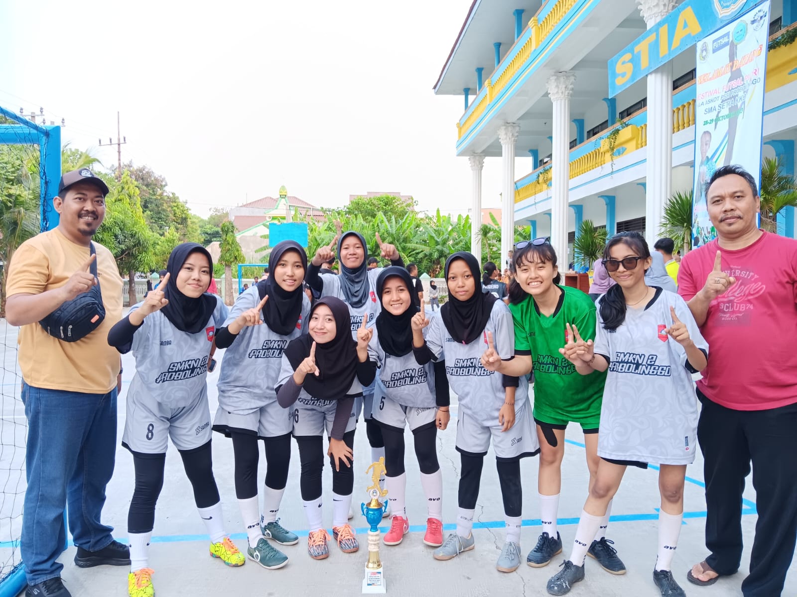 Festival Futsal Putri Piala ASKOT PSSI Probolinggo SMA SETIA KKO Antar SMA/SMK/MA Tahun 2023 