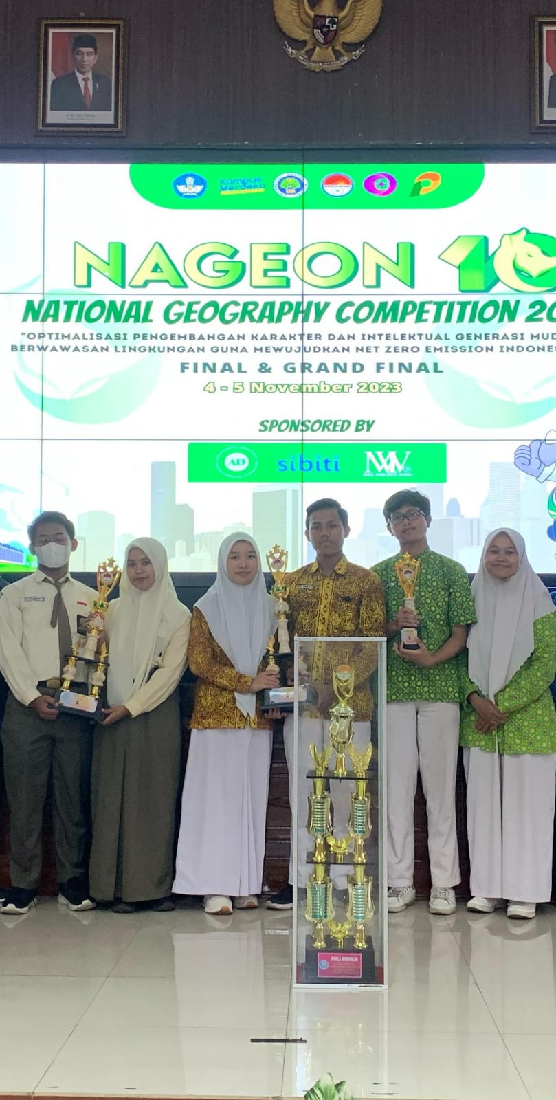JUARA 1 NATIONAL GEOGRAPHY COMPETITION (NAGEON) 2023 