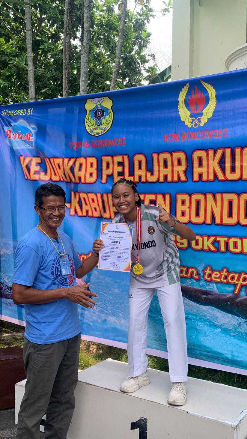KEJURKAB AQUATIC INDONESIA KAB BONDOWOSO 