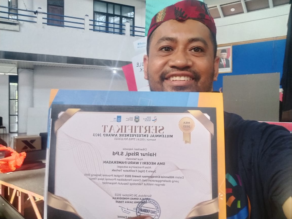 Fasilitator Terbaik dalam Millenial Entrepreneur Award 2023