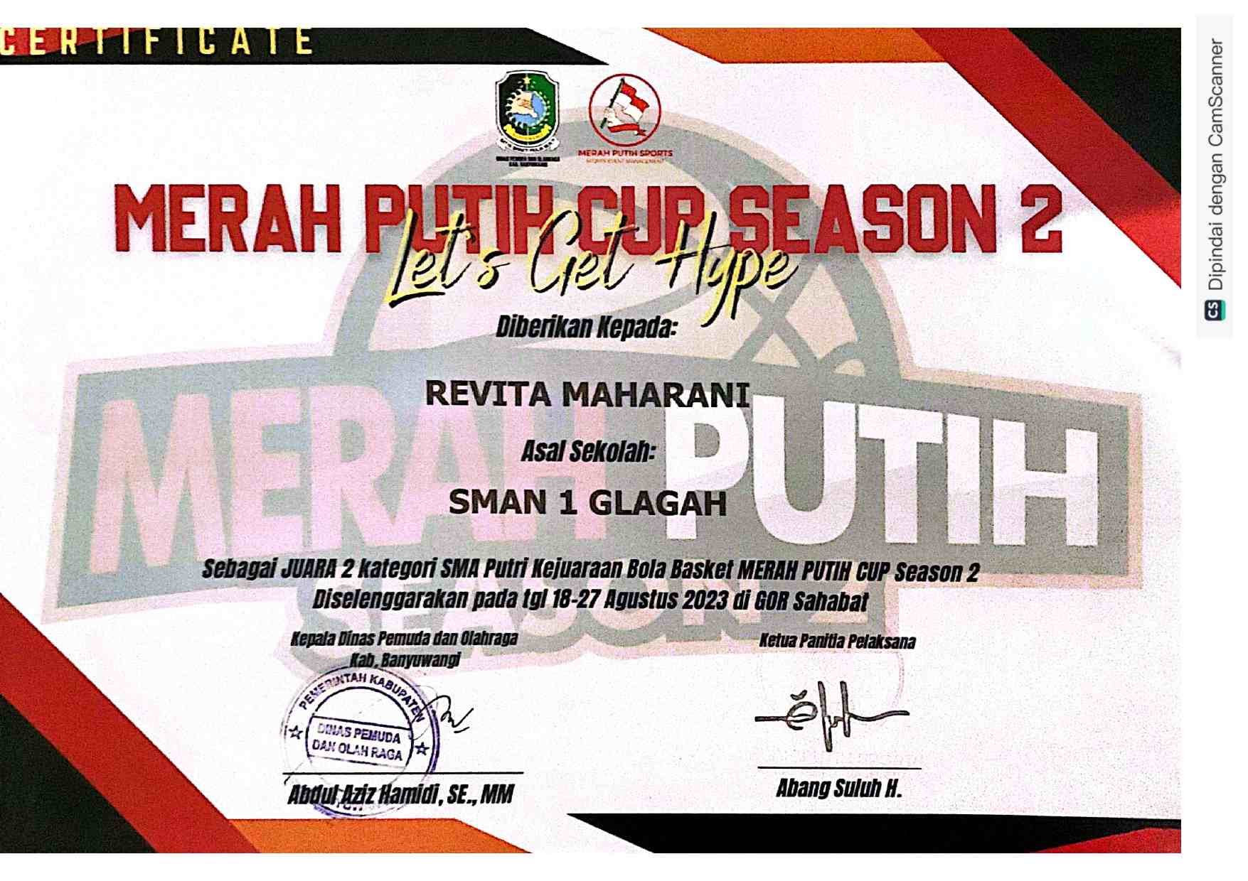 Kejuaraan Bola Basket Merah Putih Cup Season 2