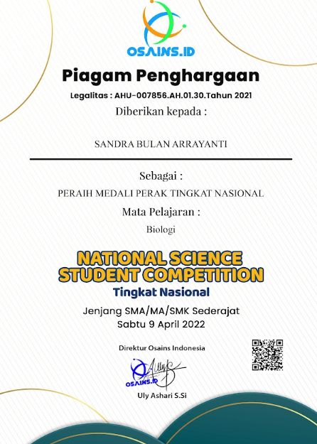 NATIONAL SCIENCE STUNDENT COMPETITION