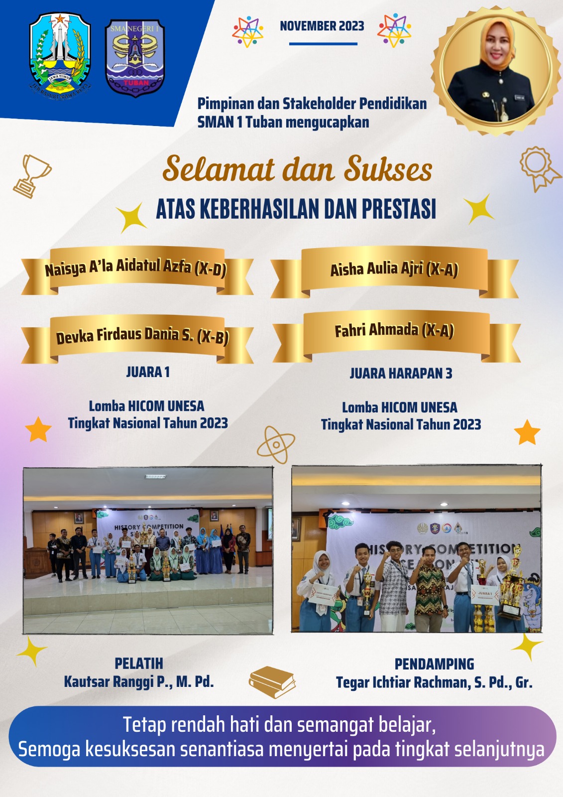 Lomba Karya Ilmiah History Competition (HICOM) UNESA