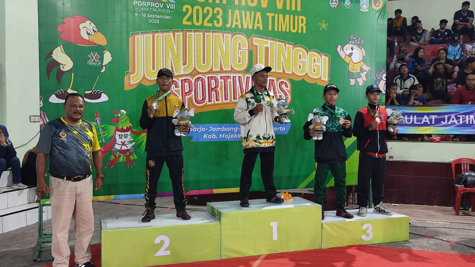 Juara 2 Grego Men-55 Kg Cabor Gulat PRORPROV JATIM VIII 2023