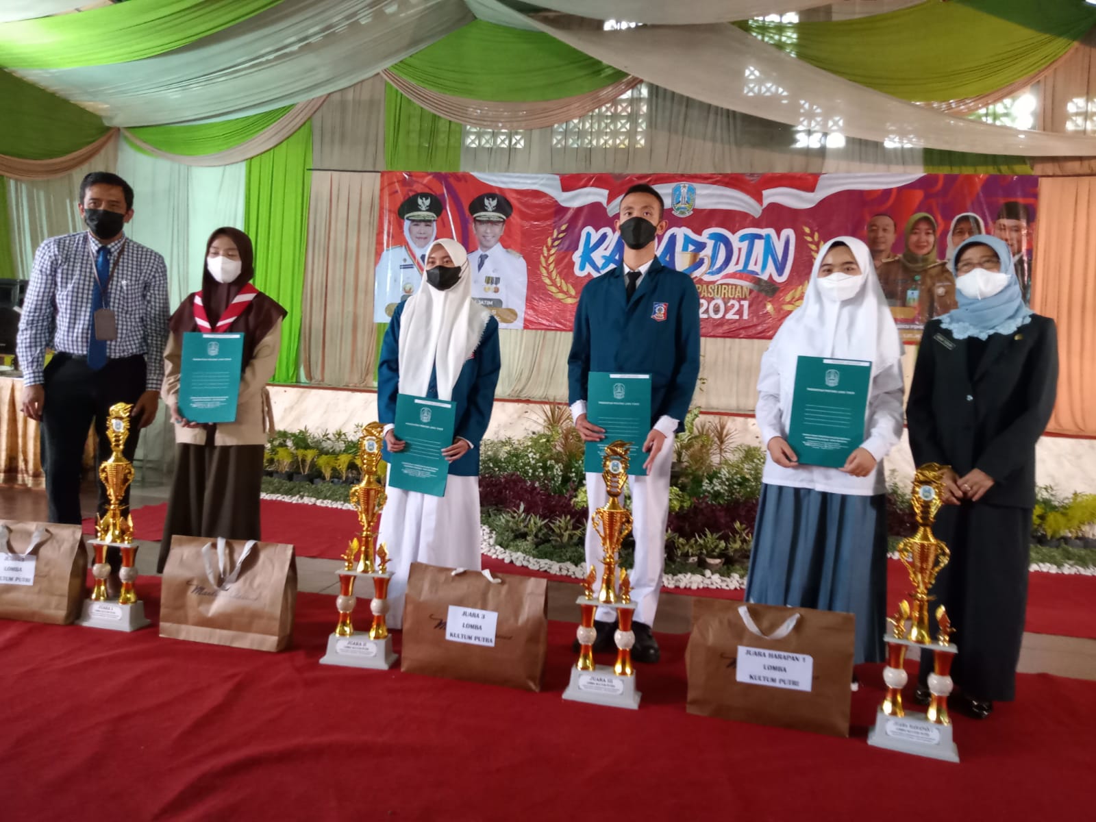 Lomba Kultum dan MTQ dalam rangka HARDIKNAS 2021 di SMA 3 Pasuruan(Kultum)