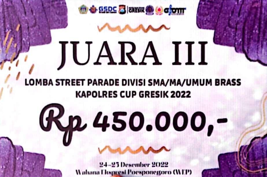 Lomba Street Parade Divisi SMA/MA/Umum Brass