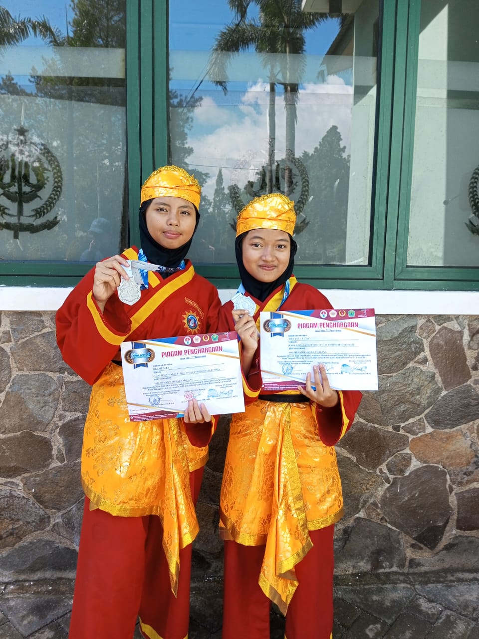 Kejuaraan Pencak Silat IPSI Malang National Championship II Tahun 2023 Kategori Seni Ganda Putri Tangan Kosong