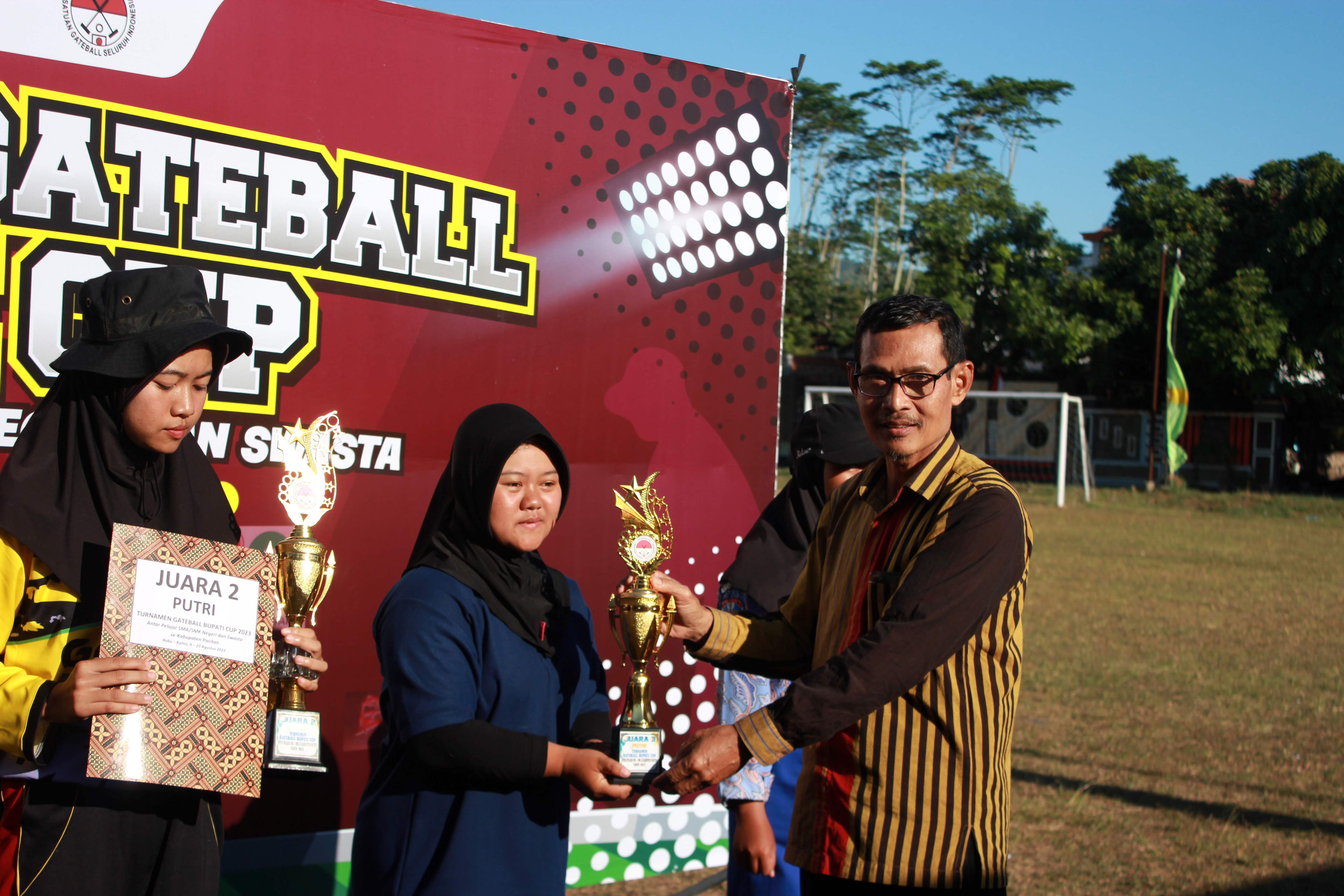 Gateball piala Bupati Cup 2023 - Tim Putri