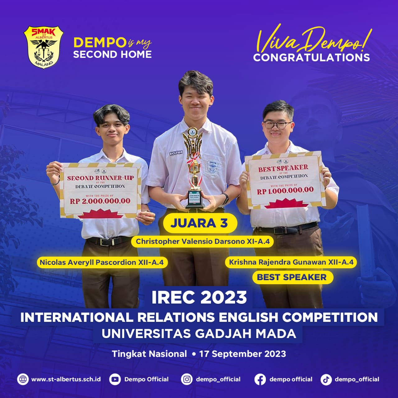 International Relations English Competition 