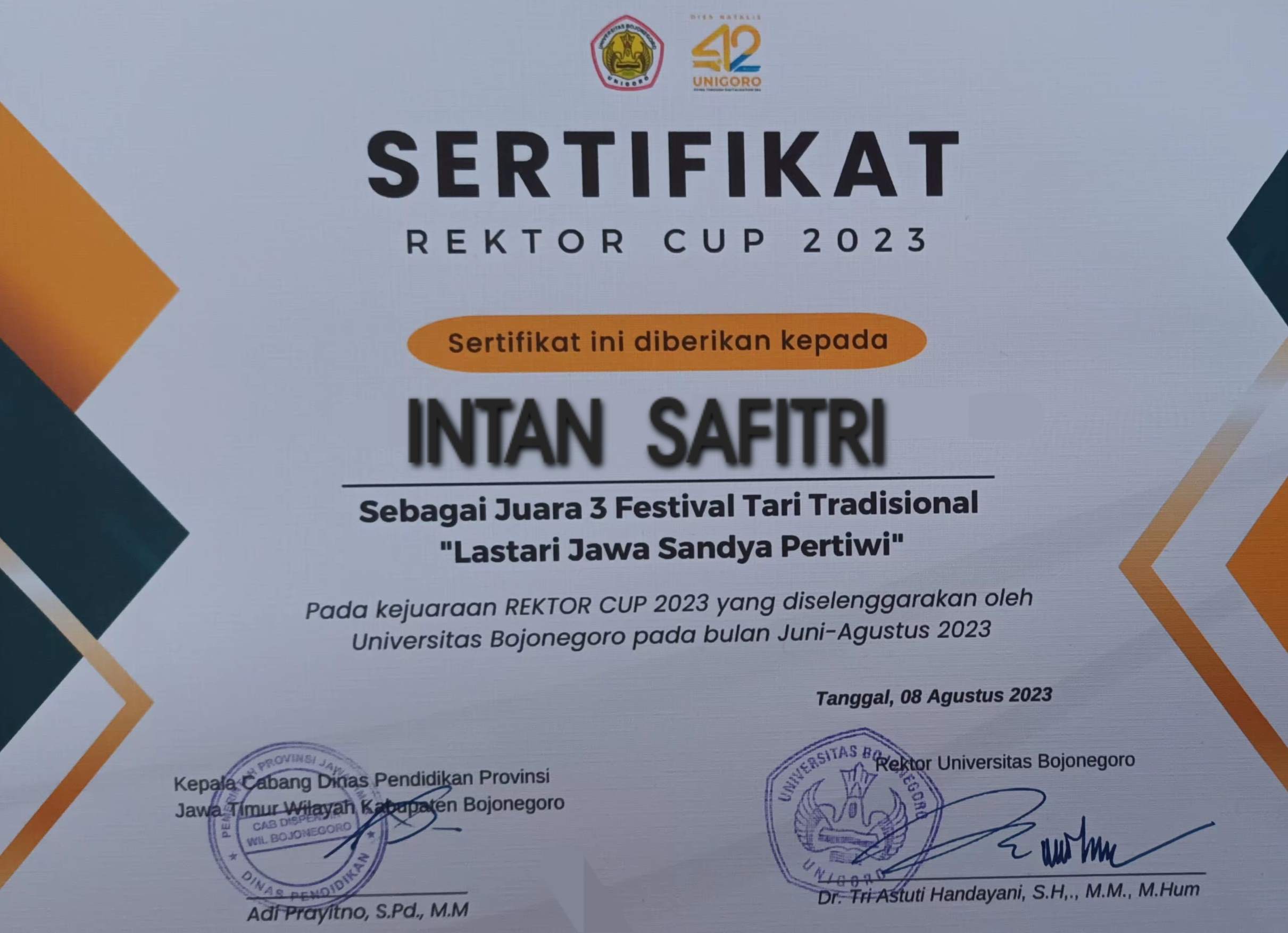 UFESTATRA REKTOR CUP 2023