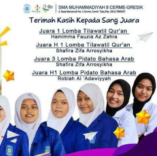 JUARA 3 LOMBA PIDATO BAHASA ARAB