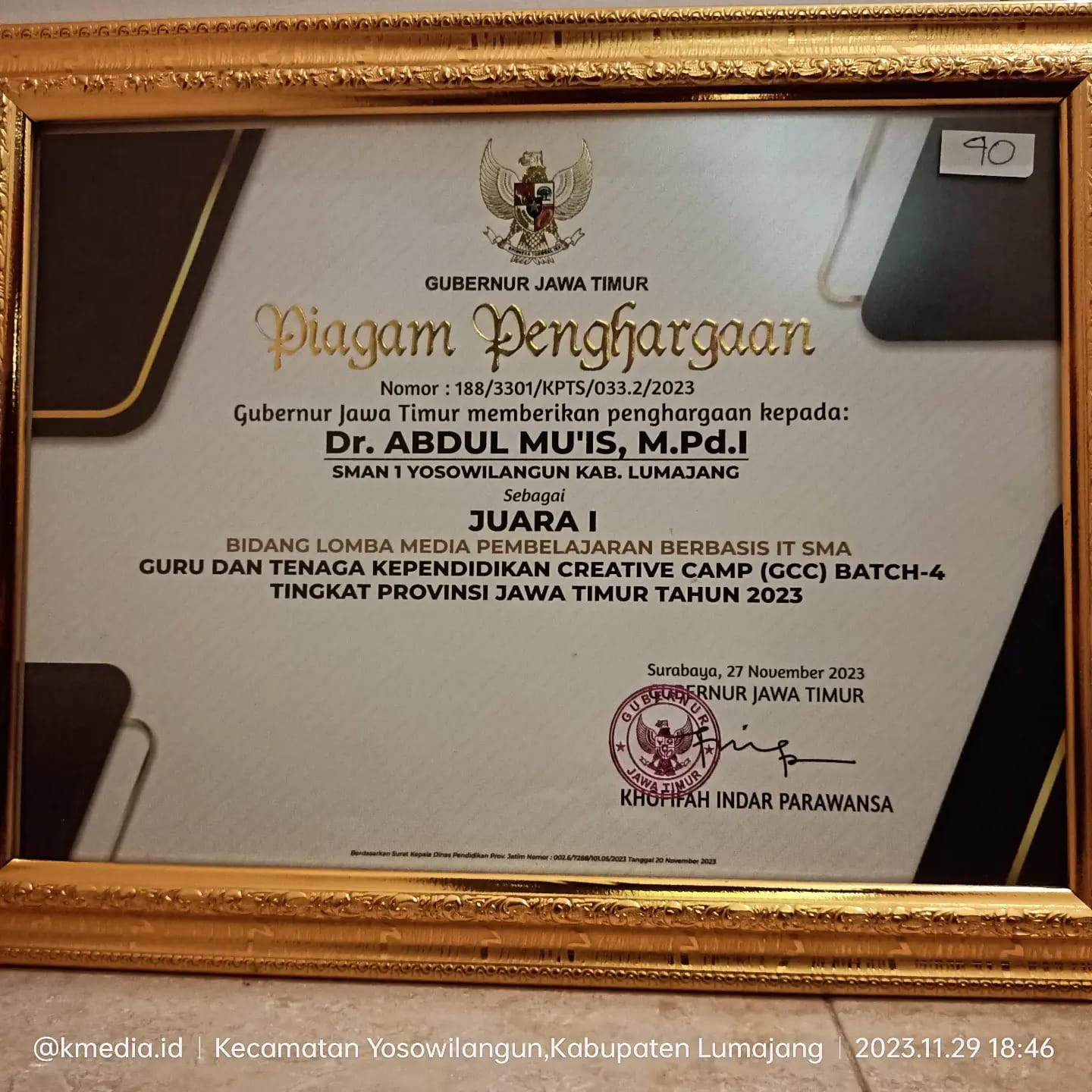 Lomba Media Pembelajaran Berbasis IT SMA GCC BATCH-4