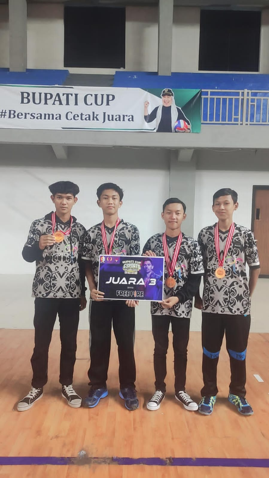 E SPORT BUPATI CUP KATEGORI FREE FIRE