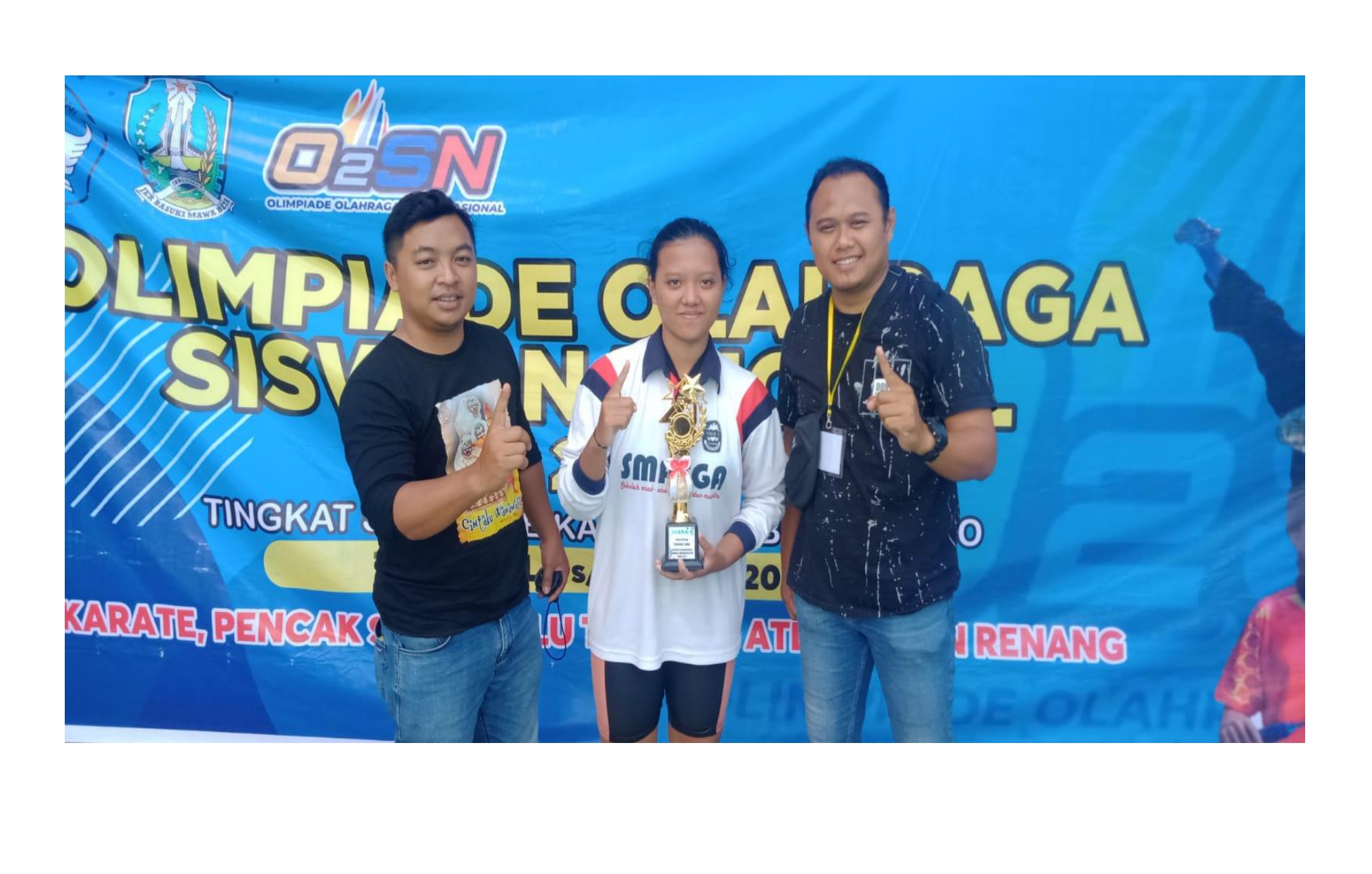 Juara 1 O2SN Cabor Renang Putri, 2 Juni 2023