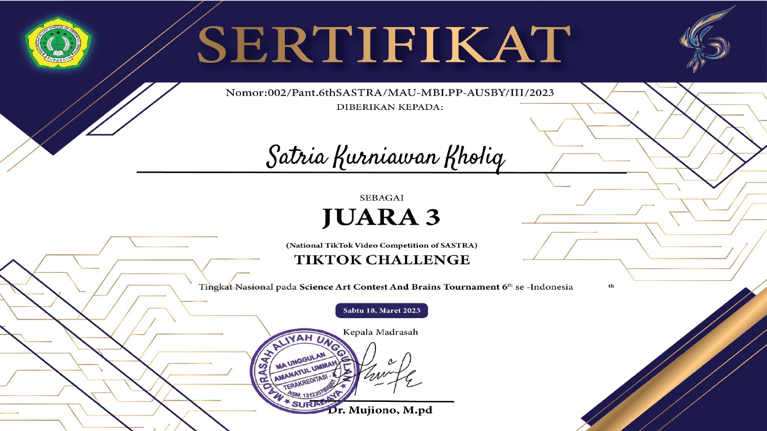 Lomba Tiktok Challenge