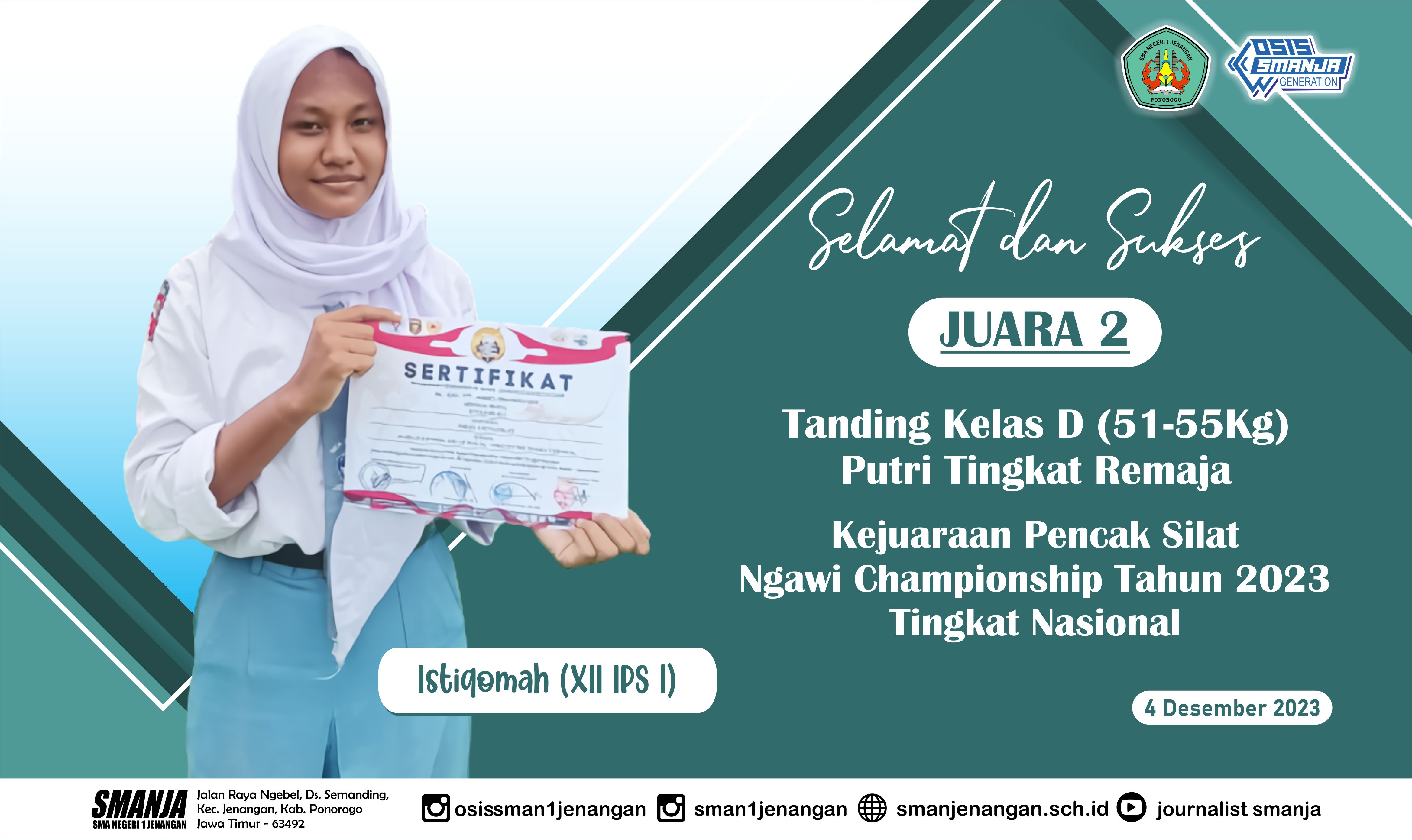 Kejuaraan Pencak Silat Ngawi Championship Tahun 2023