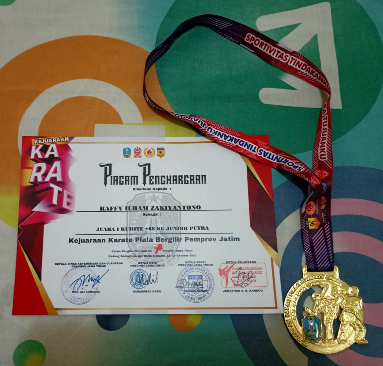 Kejuaraan Karate Piala Bergilir Pemprov Jatim 