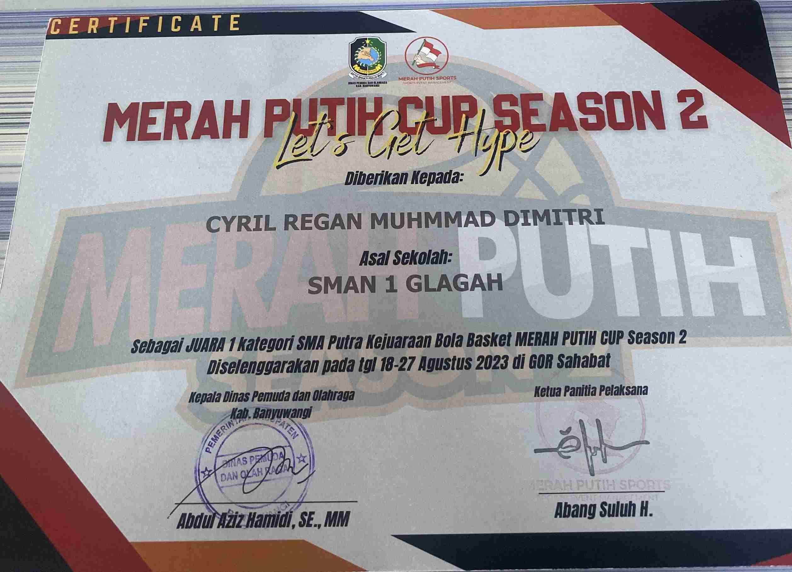 Kejuaraan Bola Basket Merah Putih Cup Season 2