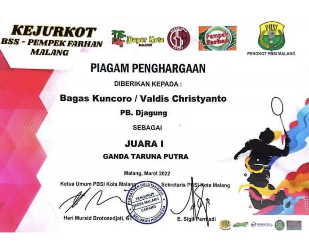 JUARA 1 KEJURKOT BSS - PEMPEK FARHAN MALANG