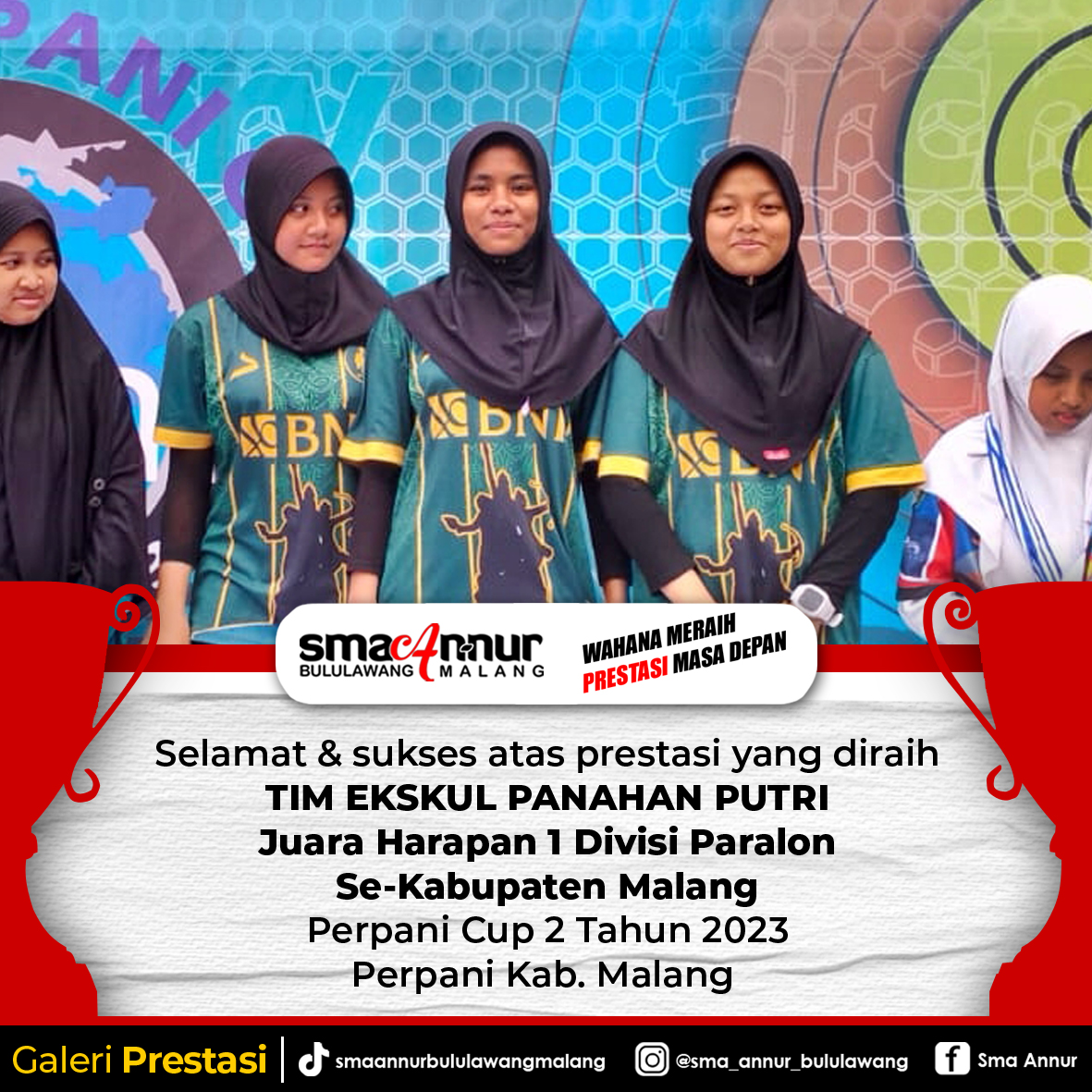 JUARA HARAPAN 1 DIVISI PARALON