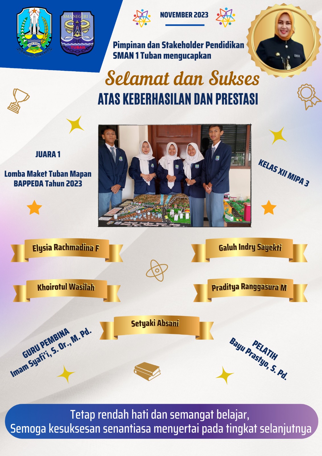 Lomba Maket BAPPEDA Tahun 2023