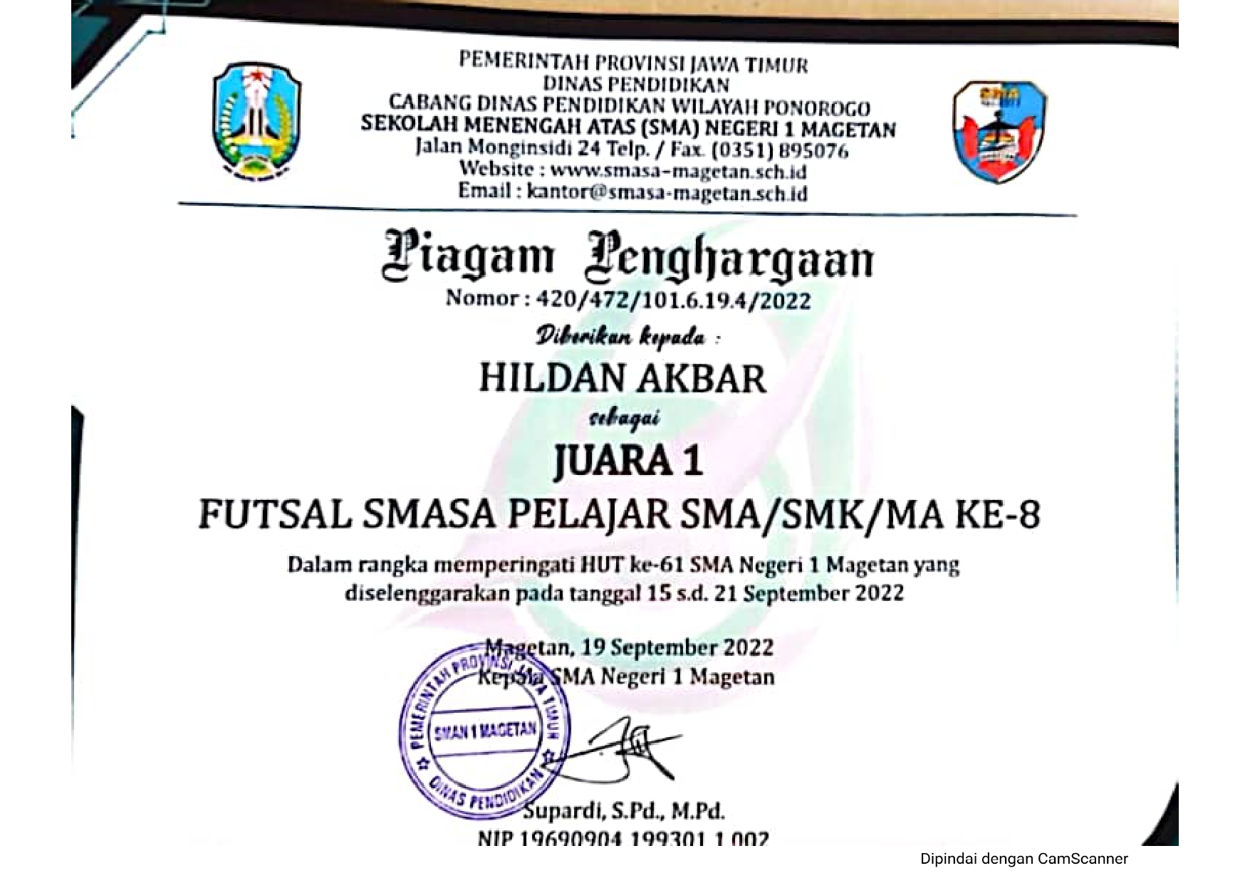 FUTSAL PELAJAR