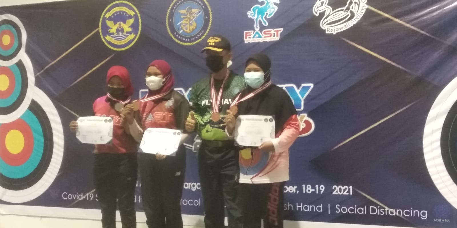 Kejuaraan Panahan Fly Navy Archery Indoor 2021(Kualifikasi Compound)