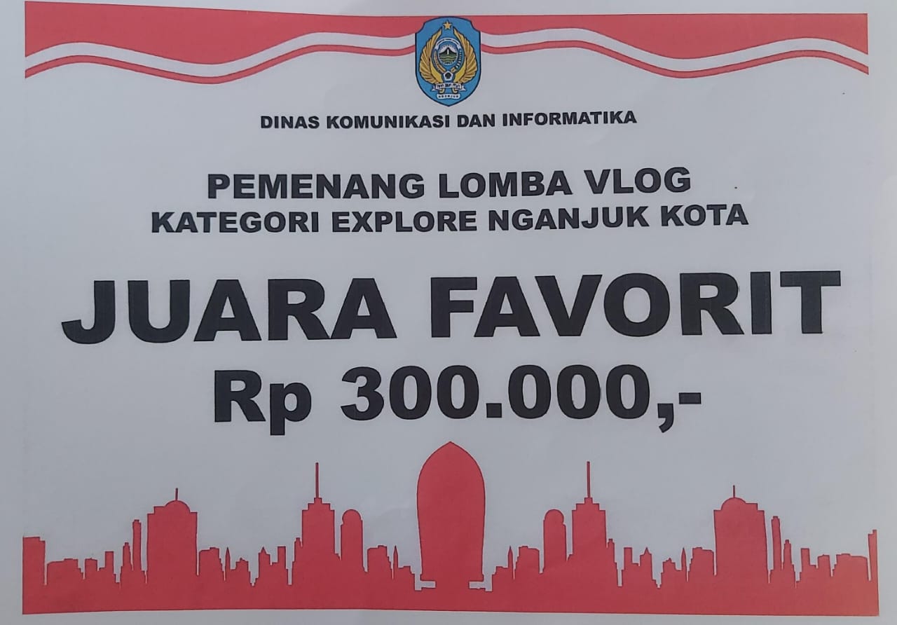 LOMBA VLOG EXPLORE NGANJUK KOTA TAHUN 2023