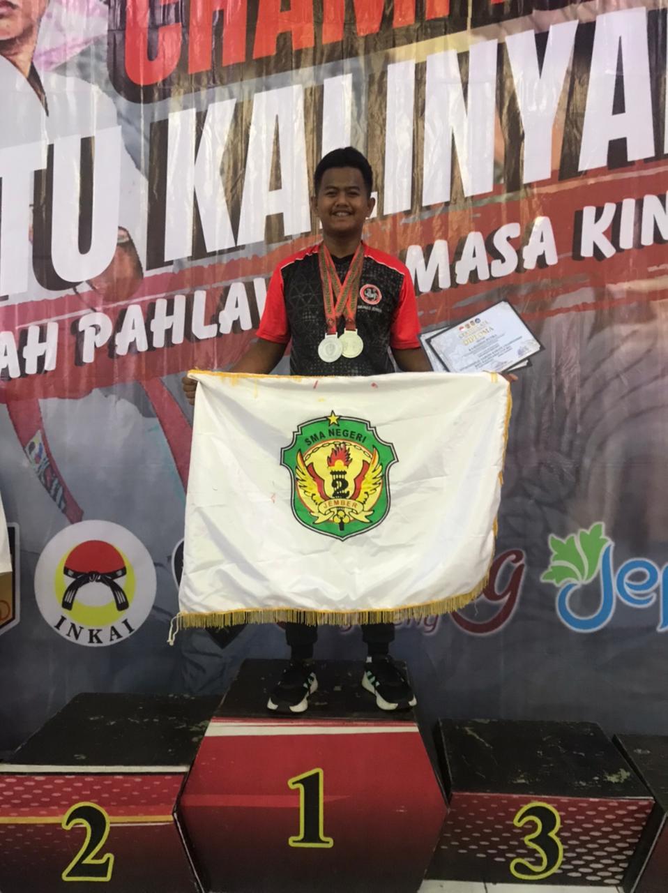 Juara 2 Kumite 84kg Senior PA International Garuda Karate Championship 2023