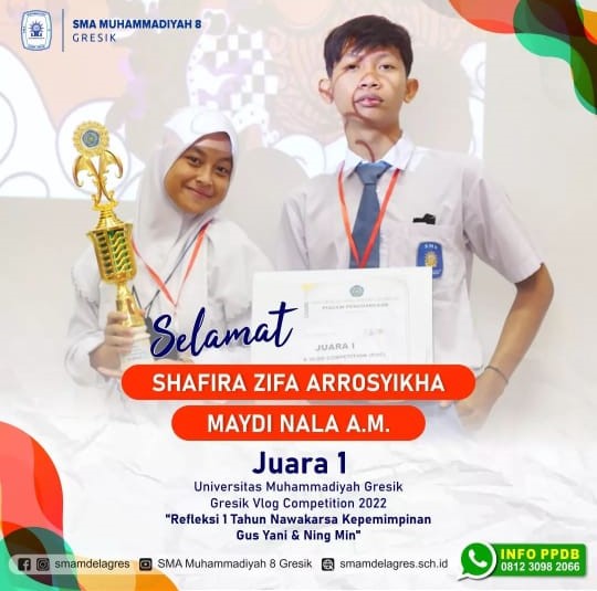 JUARA 1 UNIVERSITAS MUHAMMADIYAH GRESIK GRESIK VLOG COMPETITION 2022