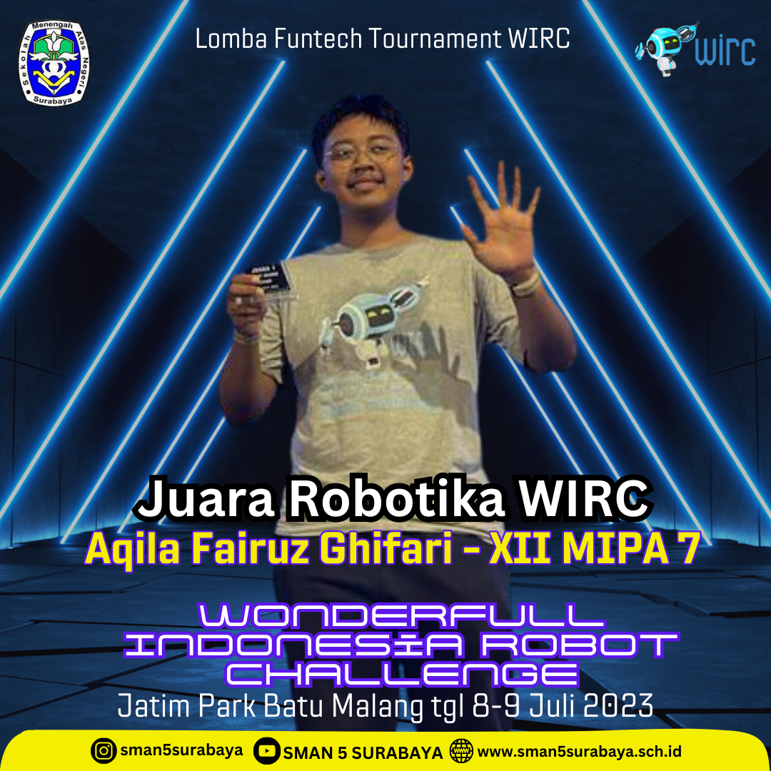 Lomba Funtech Tournament WIRC ( Wonderfull Indonesia Robot Challange ) 