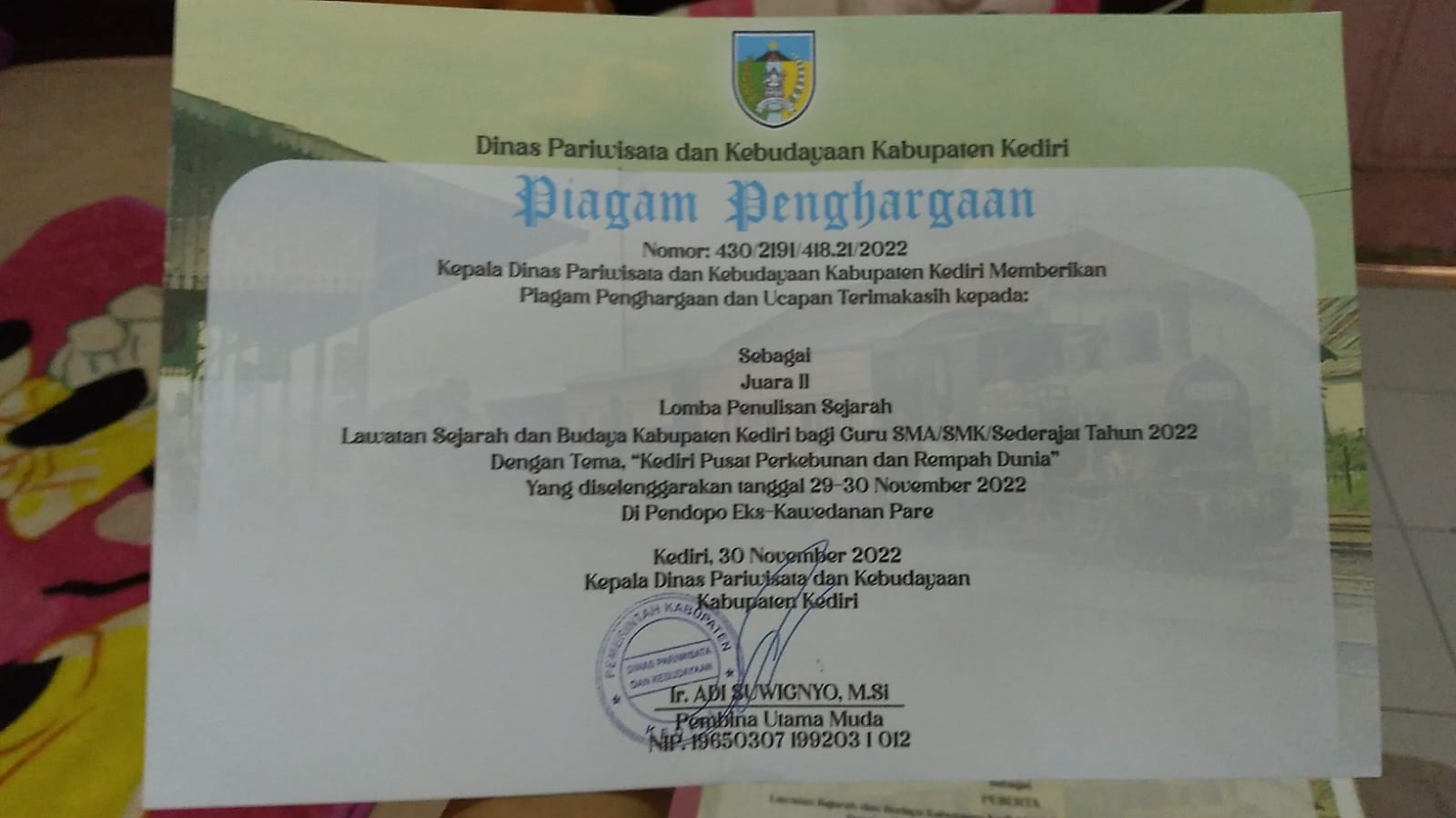 LOMBA PENULISAN SEJARAH