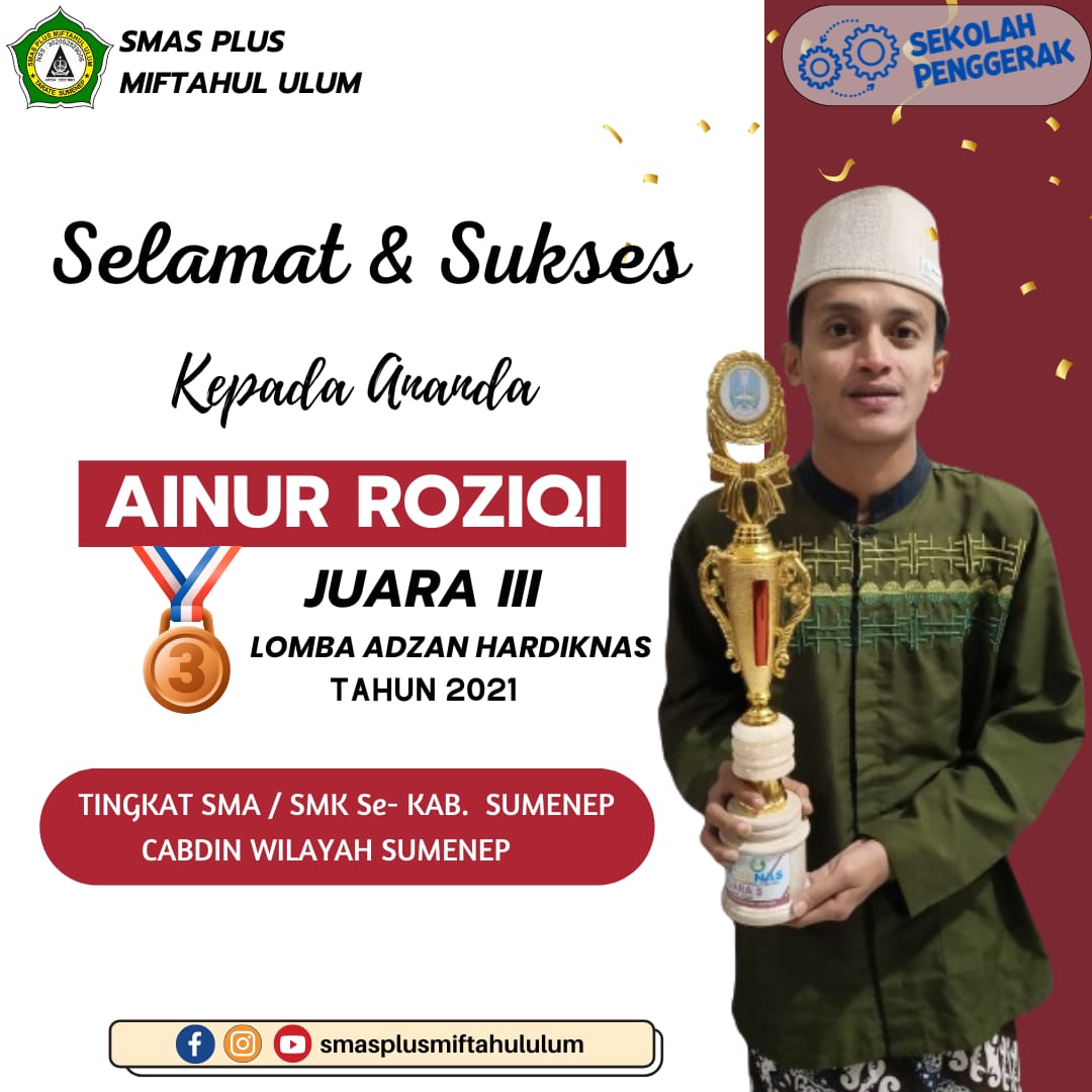 LOMBA ADZAN HARDIKNAS 2021 CABDIN WILAYAH SUMENEP