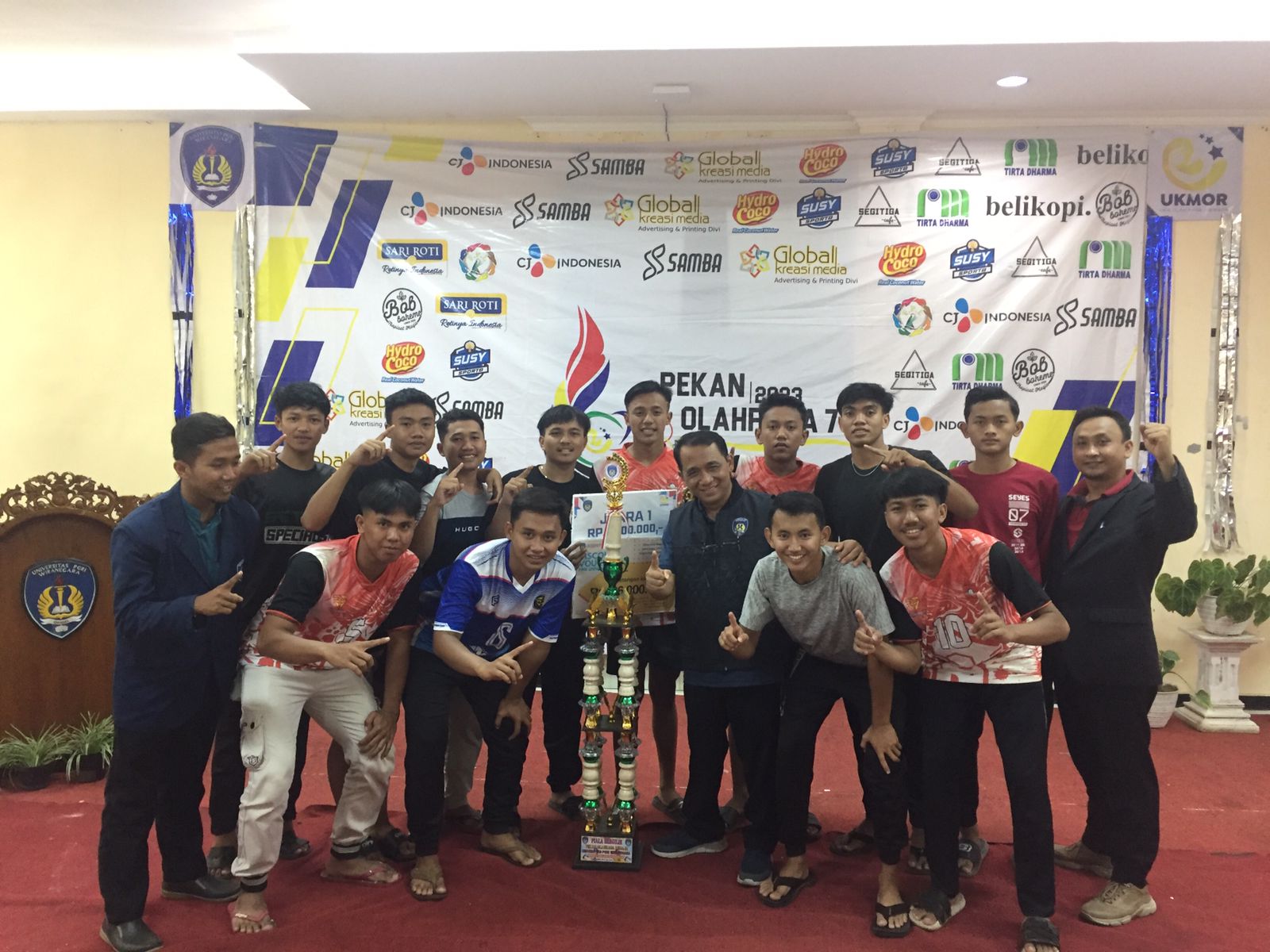 Lomba Voli Pekan Olahraga Remaja 7 Tingkat SMA/SMK/MA-Se Derajat Cabang Bola Voli Putra