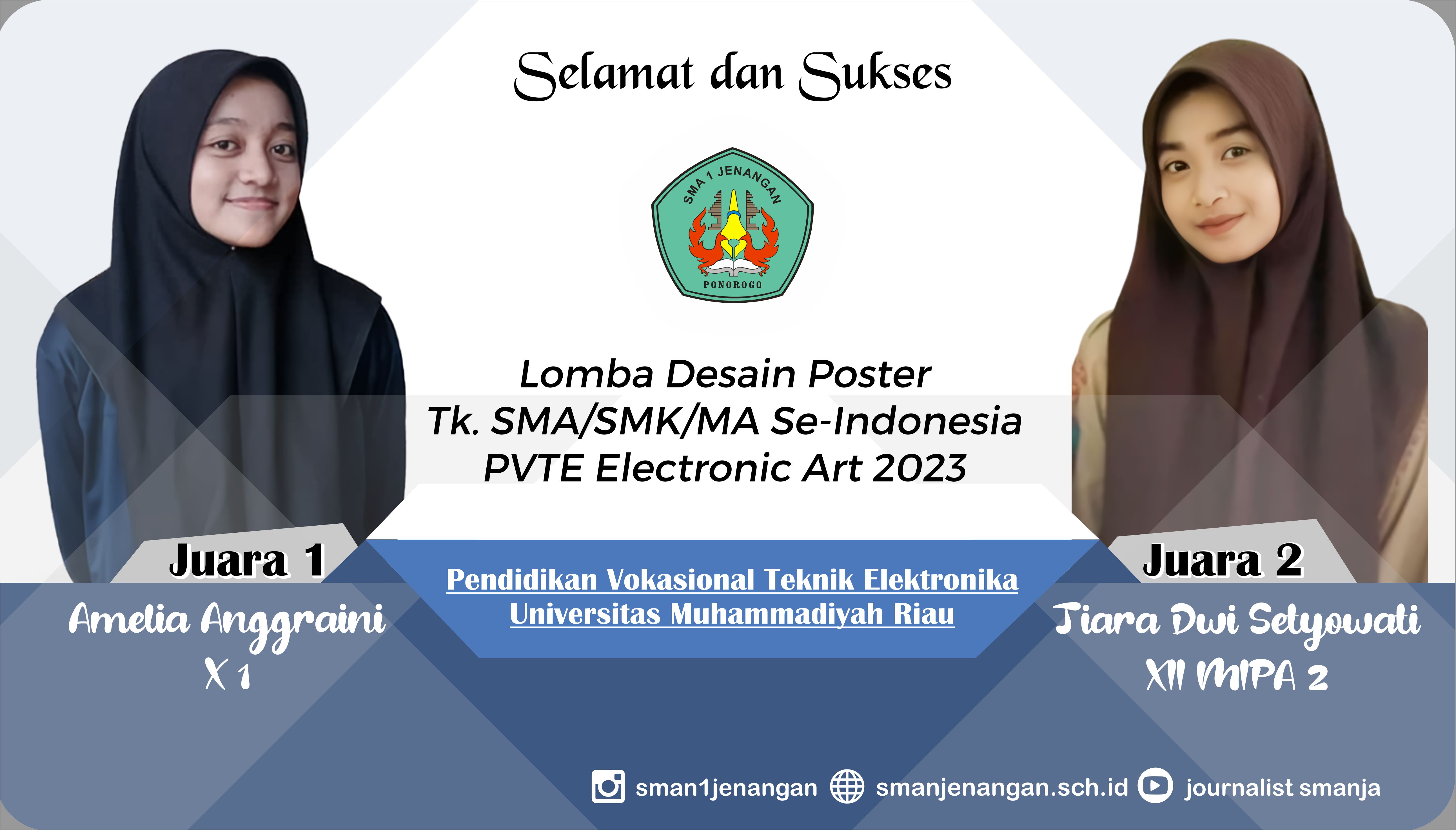 Lomba Desain Poster Tk   Se-Indonesia PVTE Electronic Art 2023