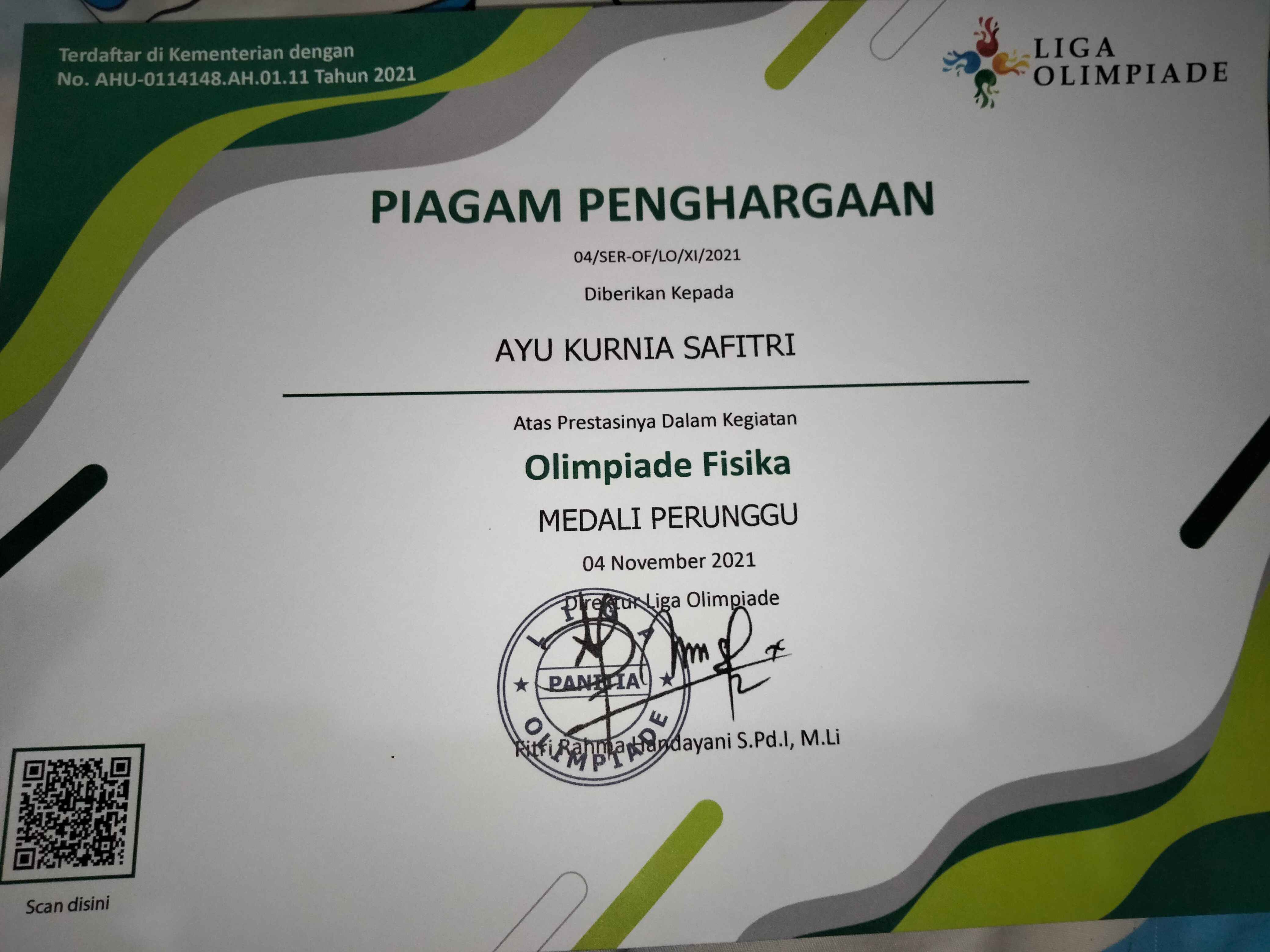 Olimpiade Fisika