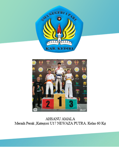 Jujitsu Kategori U17 NEWAZA PUTRA. Kelas 60 Kg