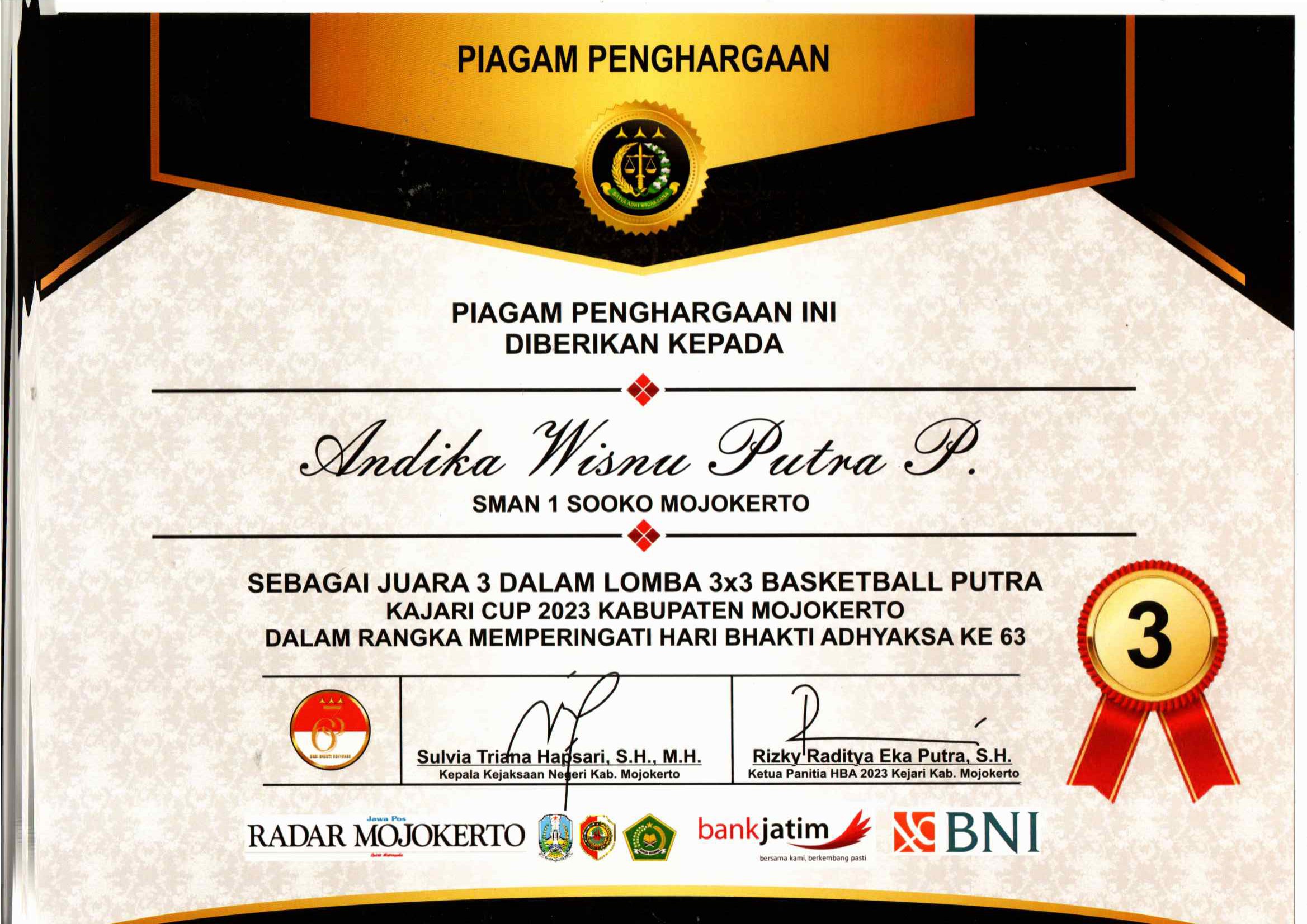 LOMBA BASKETBALL PUTRA KAJARI CUP 2023 