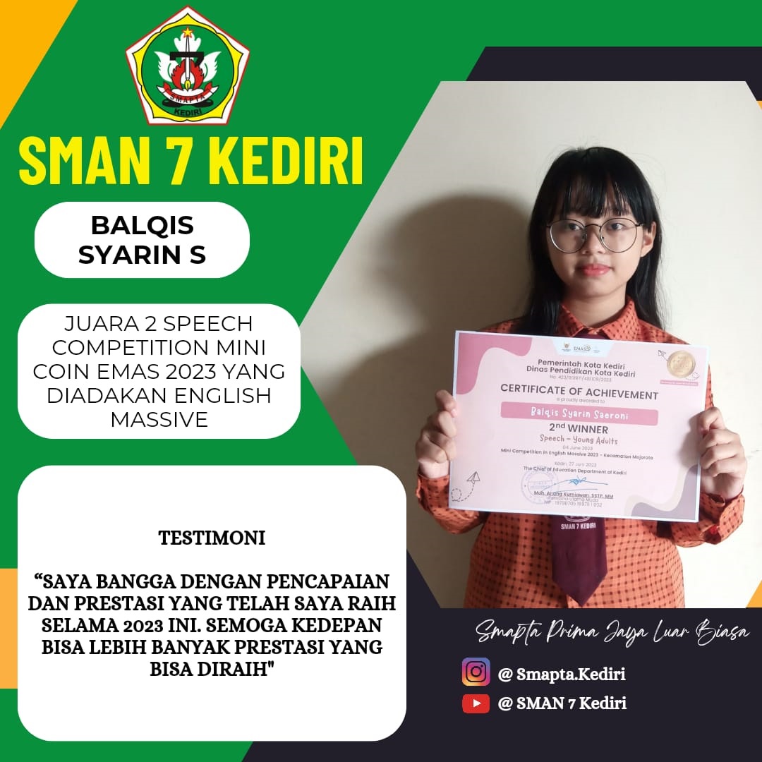 SPEECH COMPETITION COIN EMAS 2023