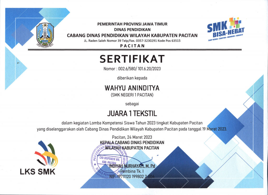 LKS SMK Bid. Tekstile 