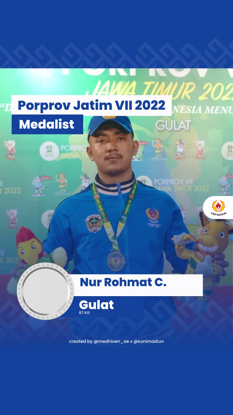 PORPROV JATIM VII 2022 BIDANG LOMBA: GULAT