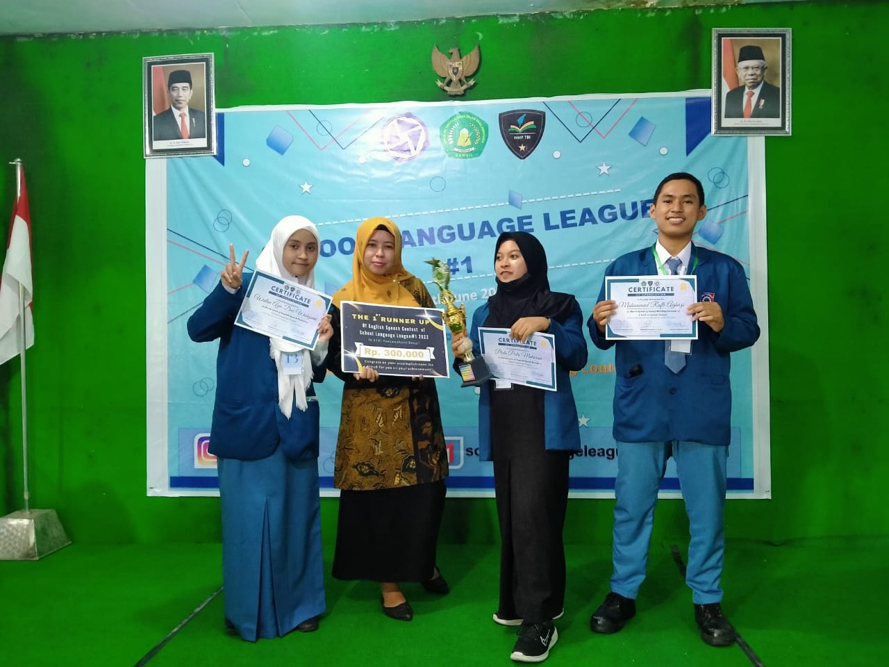 Lomba Speech Contest dalam rangka HARDIKNAS 2021 di SMK Negeri 1 Pasuruan 