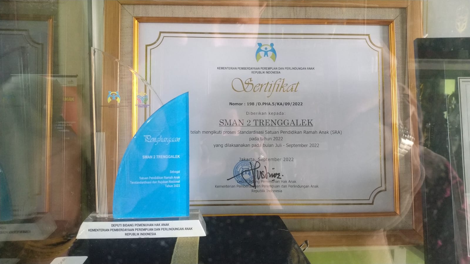 ANUGERAH RUJUKAN SEKOLAH RAMAH ANAK NASIONAL